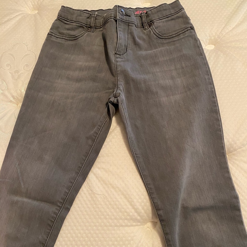 Girls gray jeggings